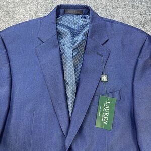 Lauren Ralph Lauren Blazer Men 40R Blue Leland Jacket Sports Coat New With Tags